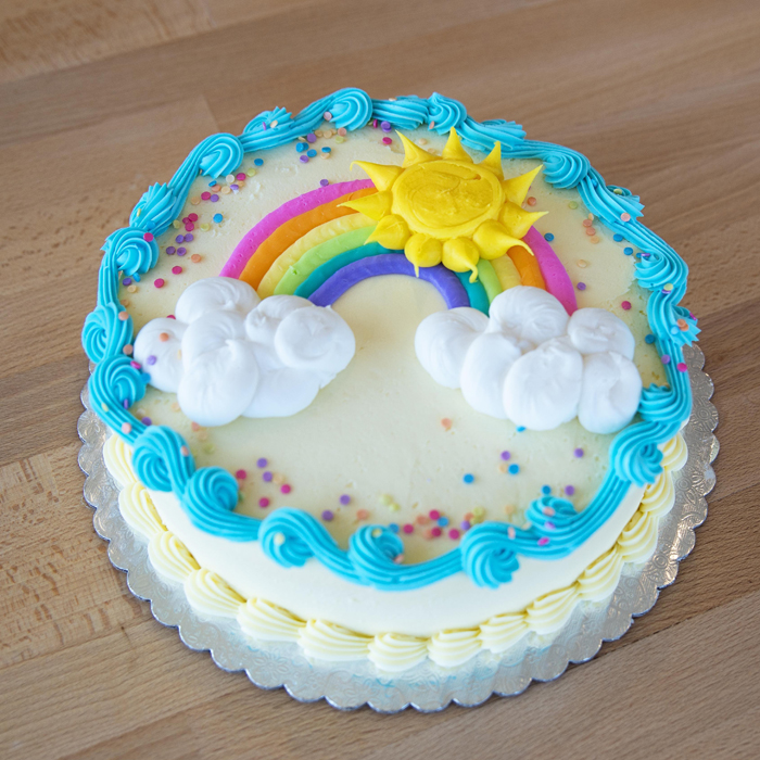 Sunshine Rainbow Cake - 1.5Kg
